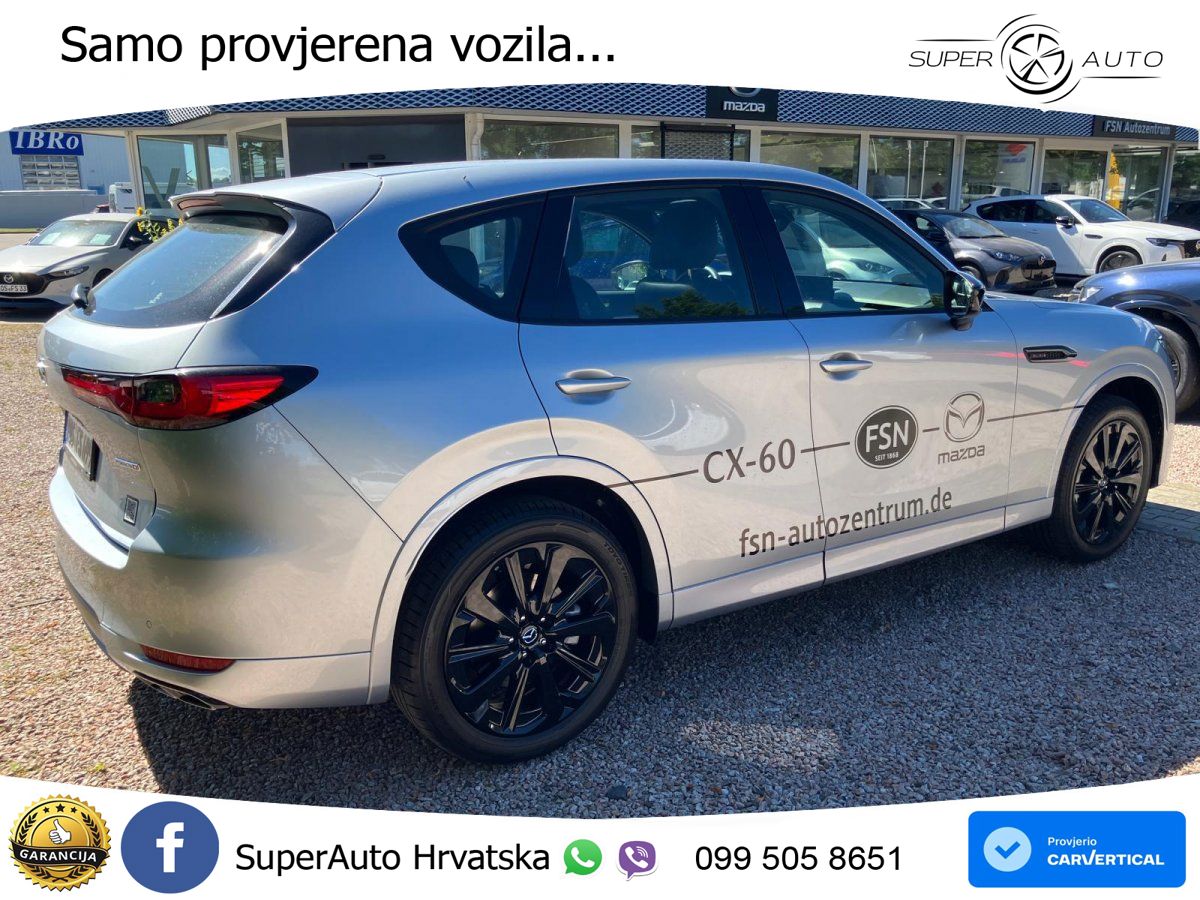 Mazda CX-60 3.3 e-Skyactiv D (254 KS) AWD Automatic MATRIX+GR SJED+KAM