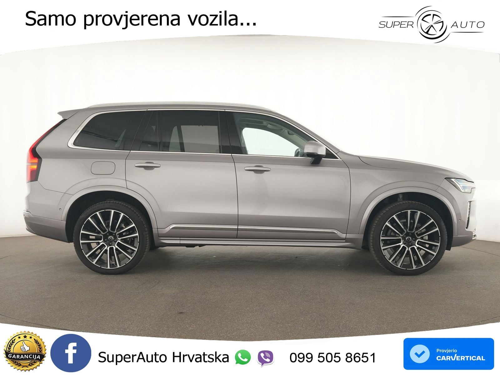 Volvo XC90 2.0 B5 AWD Automatic ACC+HEAD+4xGR SJED+360+PANO