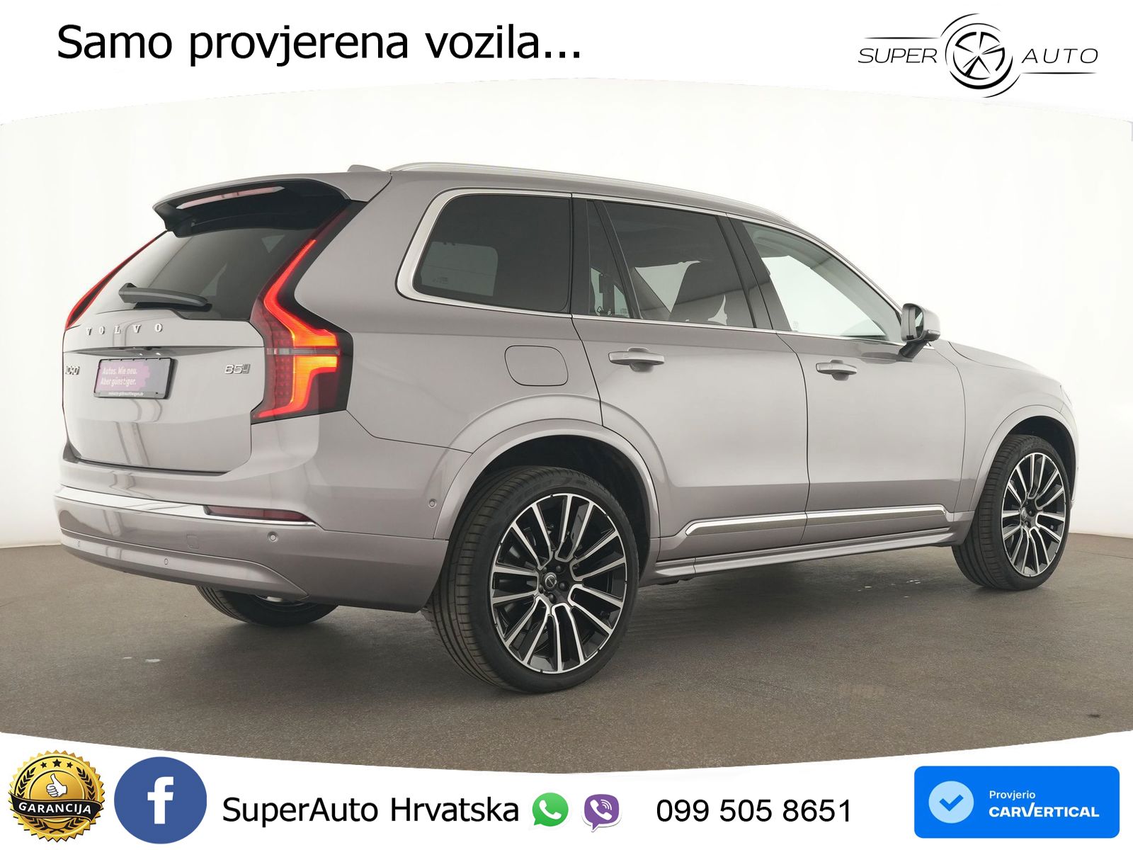Volvo XC90 2.0 B5 AWD Automatic ACC+HEAD+4xGR SJED+360+PANO