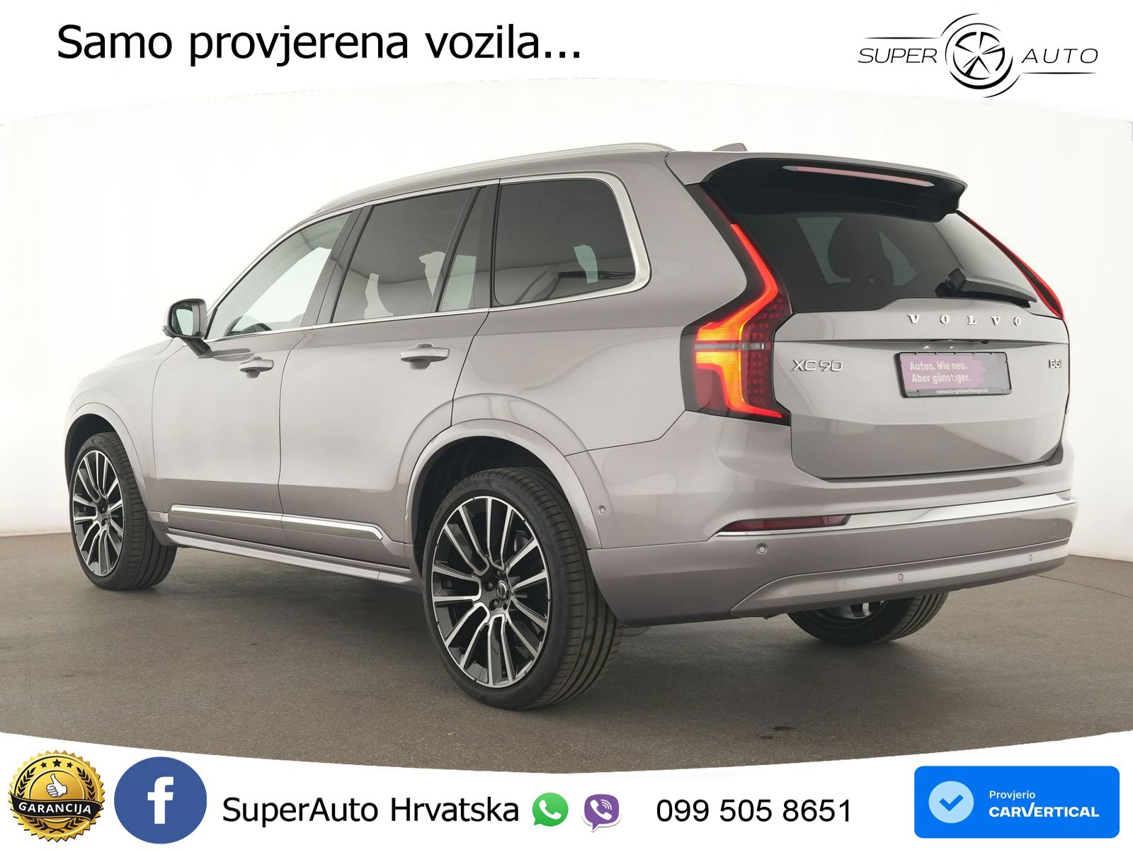 Volvo XC90 2.0 B5 AWD Automatic ACC+HEAD+4xGR SJED+360+PANO