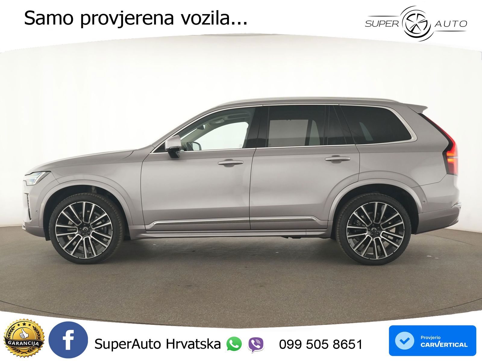 Volvo XC90 2.0 B5 AWD Automatic ACC+HEAD+4xGR SJED+360+PANO