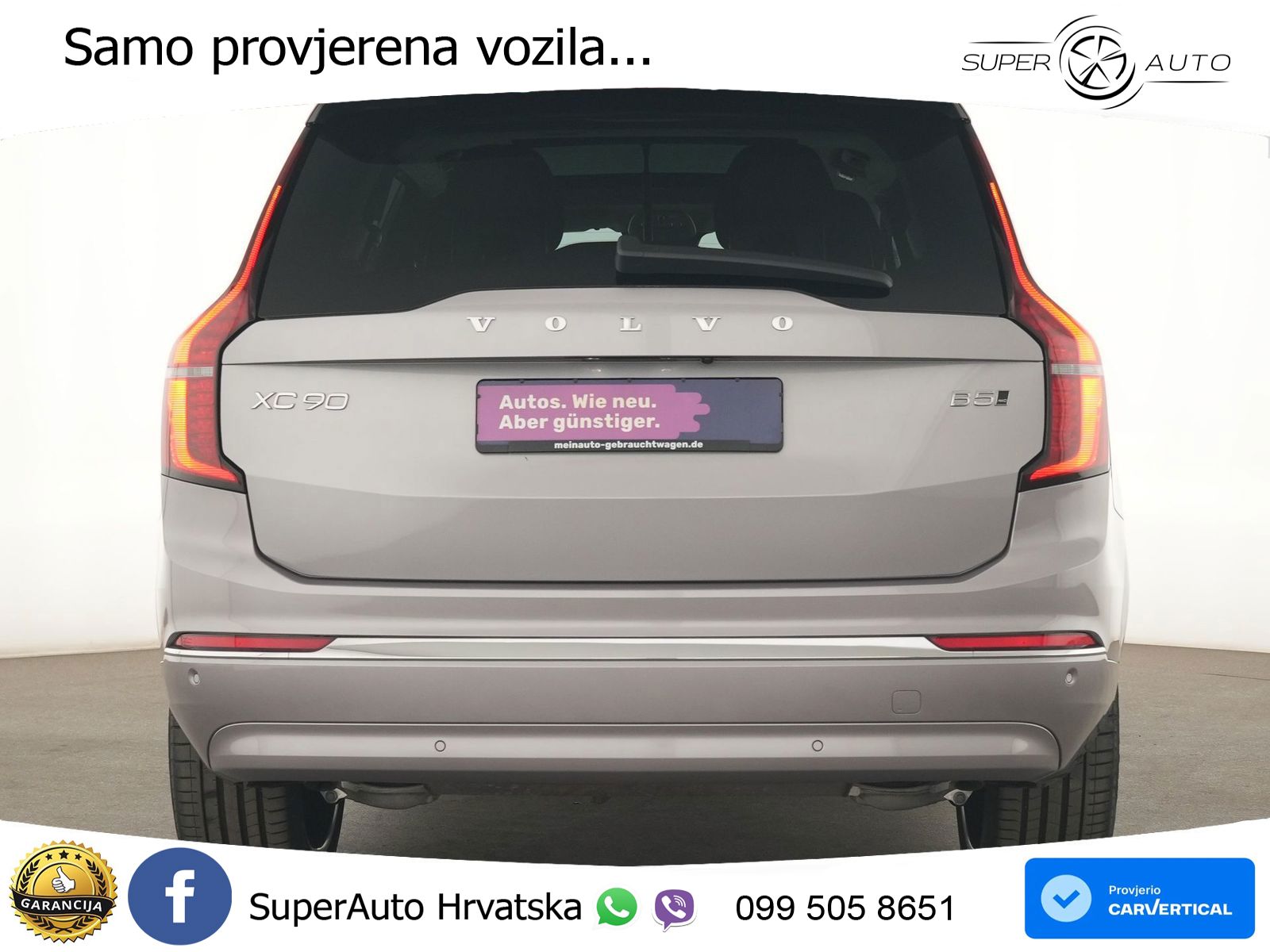 Volvo XC90 2.0 B5 AWD Automatic ACC+HEAD+4xGR SJED+360+PANO