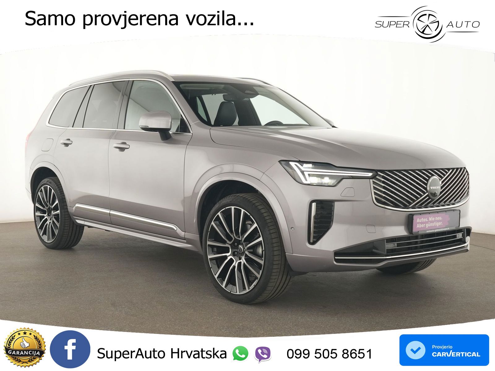 Volvo XC90 2.0 B5 AWD Automatic ACC+HEAD+4xGR SJED+360+PANO