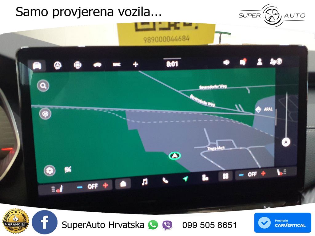 Škoda Octavia Combi 1.5 TSI (150 KS) DSG SportLine LED+GR SJED+ACC