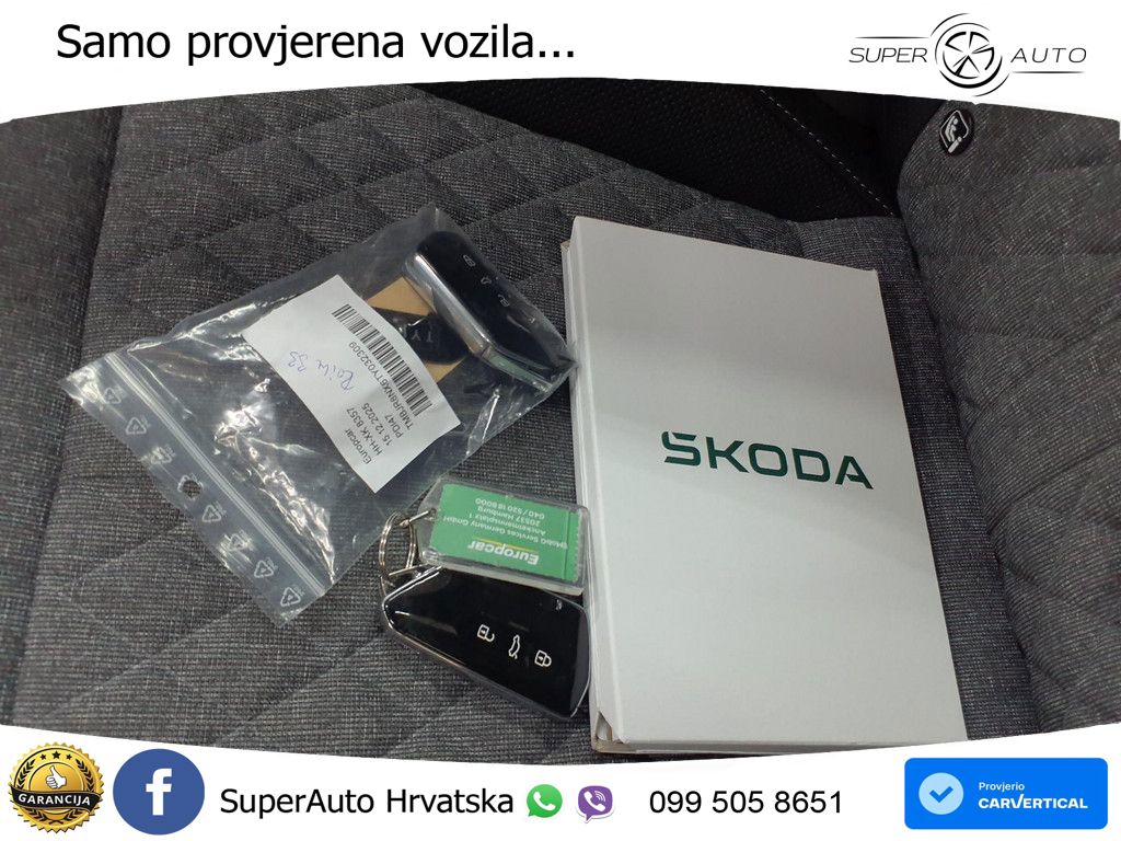 Škoda Octavia Combi 1.5 TSI (150 KS) DSG SportLine LED+GR SJED+ACC