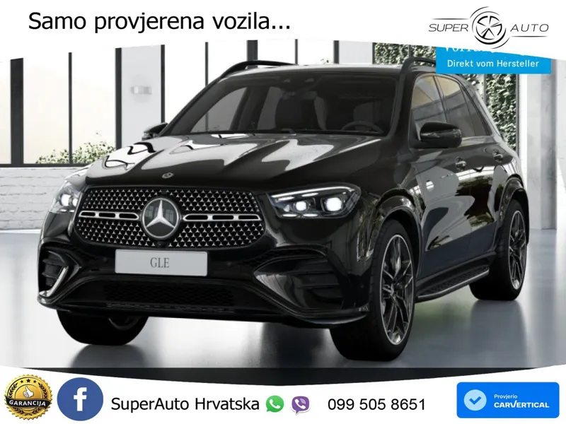 Mercedes GLE 450d (367 KS) EQ Boost 4MATIC 9G-TRONIC AMG ACC+HEAD+4xGR SJED+360+PANO