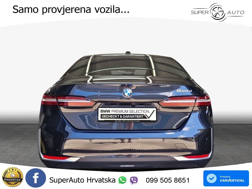 BMW 520d (197 KS) Steptronic LED+GR SJED+ACC