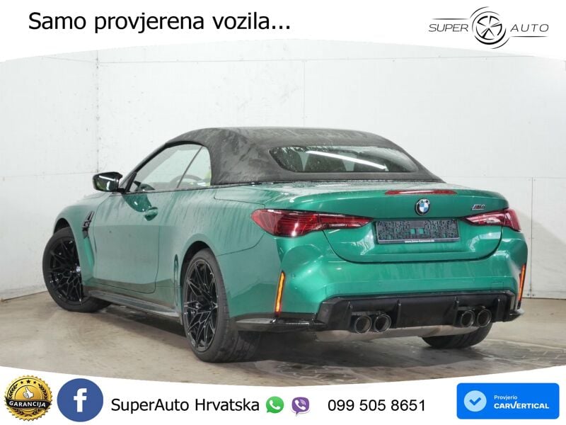BMW M4 Convertible Competition 3.0 (530 KS) xDrive Steptronic LED+GR SJED+ACC