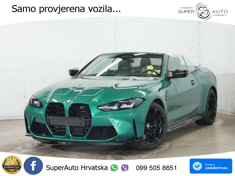 BMW M4 Convertible Competition 3.0 (530 KS) xDrive Steptronic LED+GR SJED+ACC