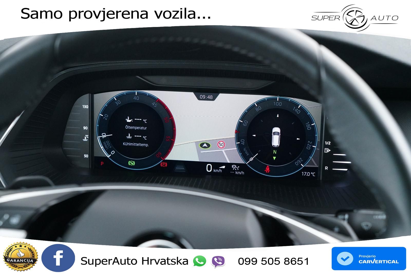 Škoda Octavia Combi 2.0 TDI (150 KS) DSG LED+GR SJED+ACC
