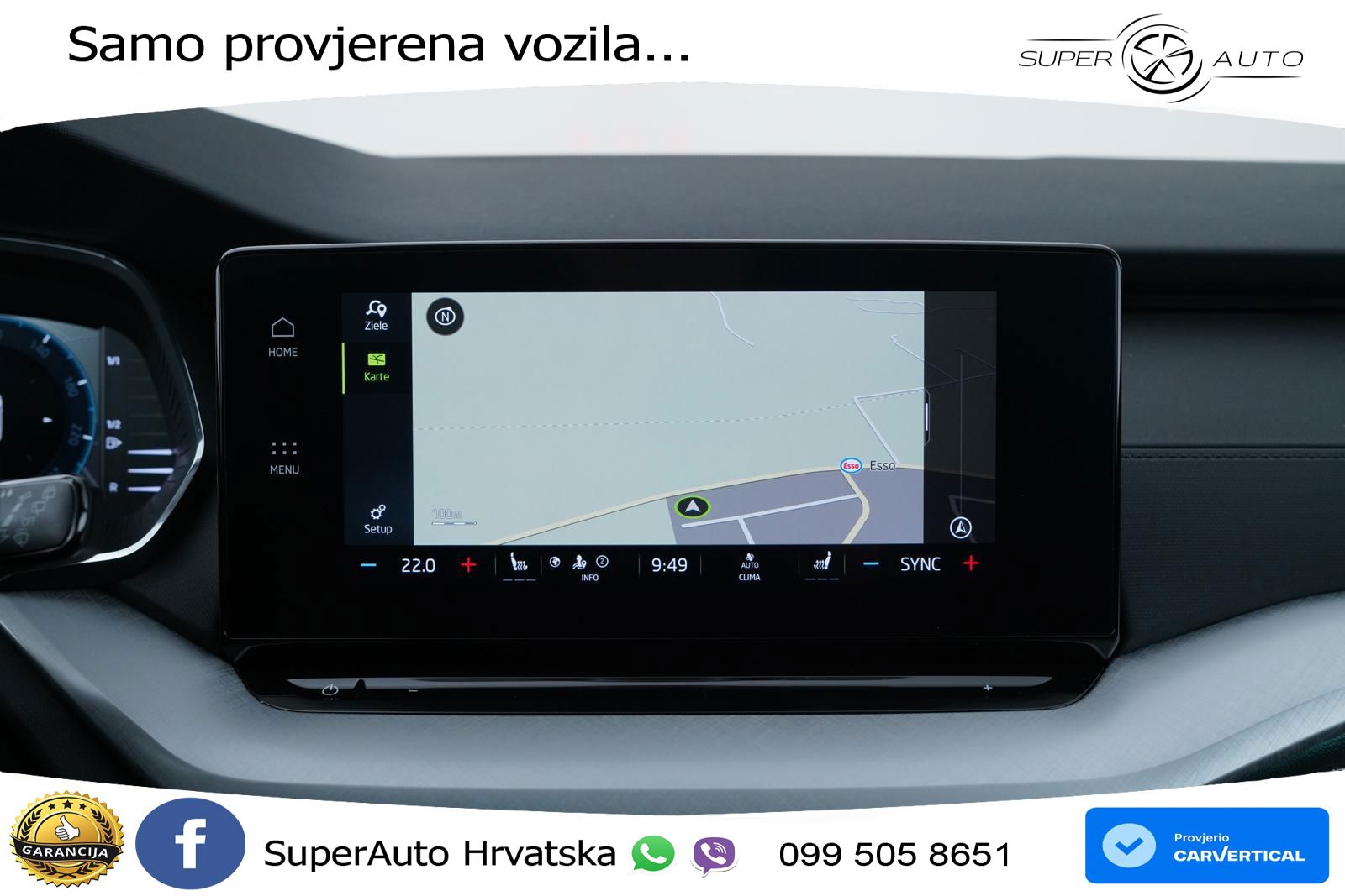 Škoda Octavia Combi 2.0 TDI (150 KS) DSG LED+GR SJED+ACC
