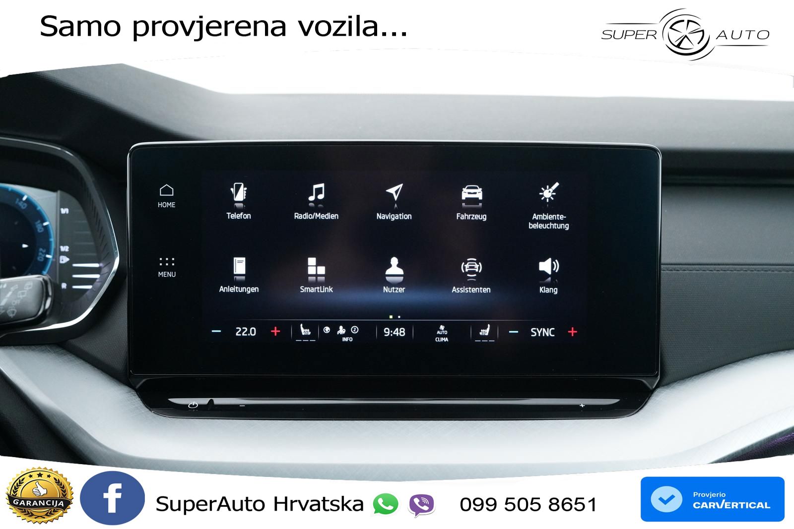 Škoda Octavia Combi 2.0 TDI (150 KS) DSG LED+GR SJED+ACC