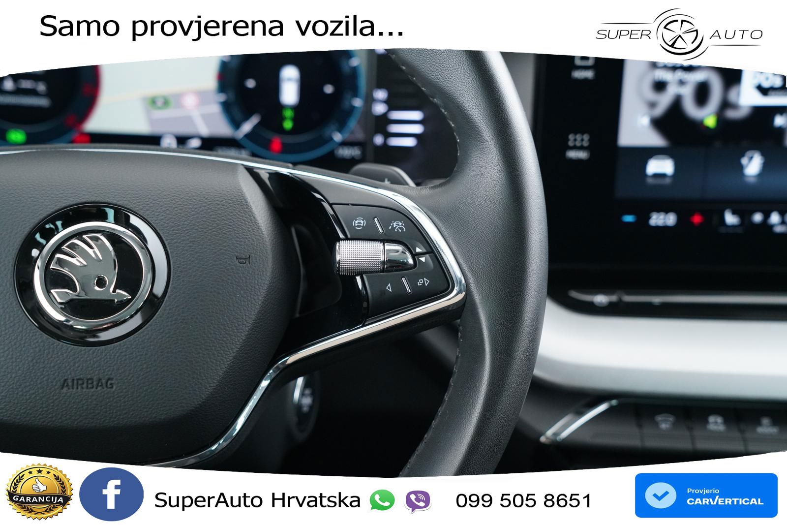 Škoda Octavia Combi 2.0 TDI (150 KS) DSG LED+GR SJED+ACC