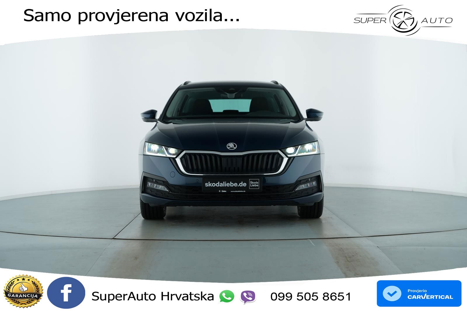 Škoda Octavia Combi 2.0 TDI (150 KS) DSG LED+GR SJED+ACC