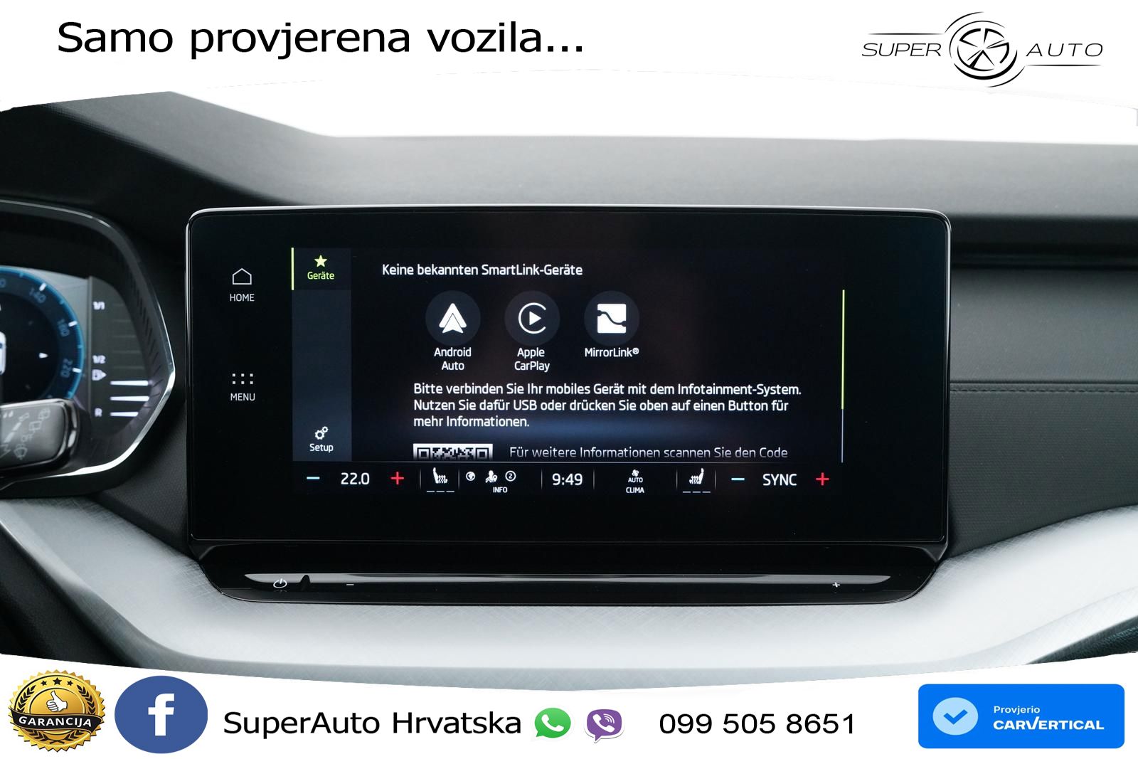 Škoda Octavia Combi 2.0 TDI (150 KS) DSG LED+GR SJED+ACC