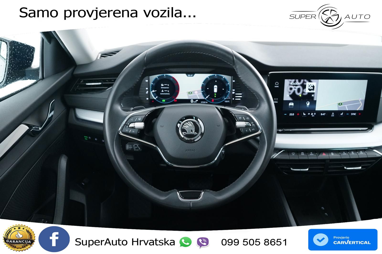 Škoda Octavia Combi 2.0 TDI (150 KS) DSG LED+GR SJED+ACC