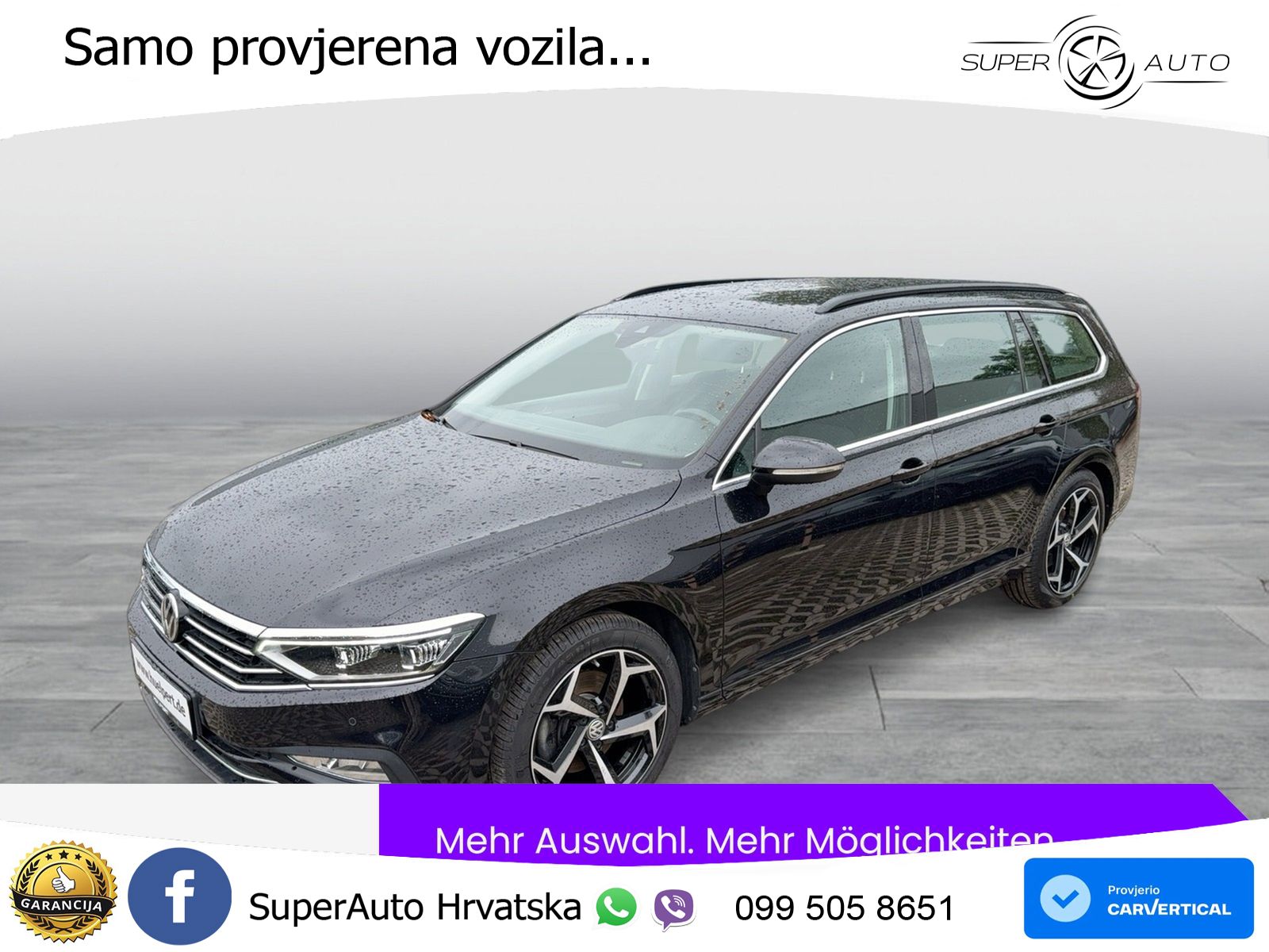 Volkswagen Passat Variant 2.0 TSI (190 KS) DSG Business LED+GR SJED+ACC