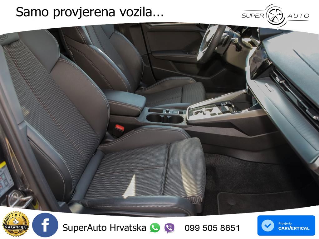 Audi A3 35 TDI (150 KS) S tronic 2x S line LED+GR SJED+ACC