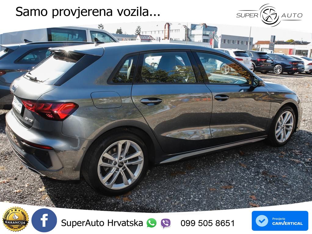 Audi A3 35 TDI (150 KS) S tronic 2x S line LED+GR SJED+ACC