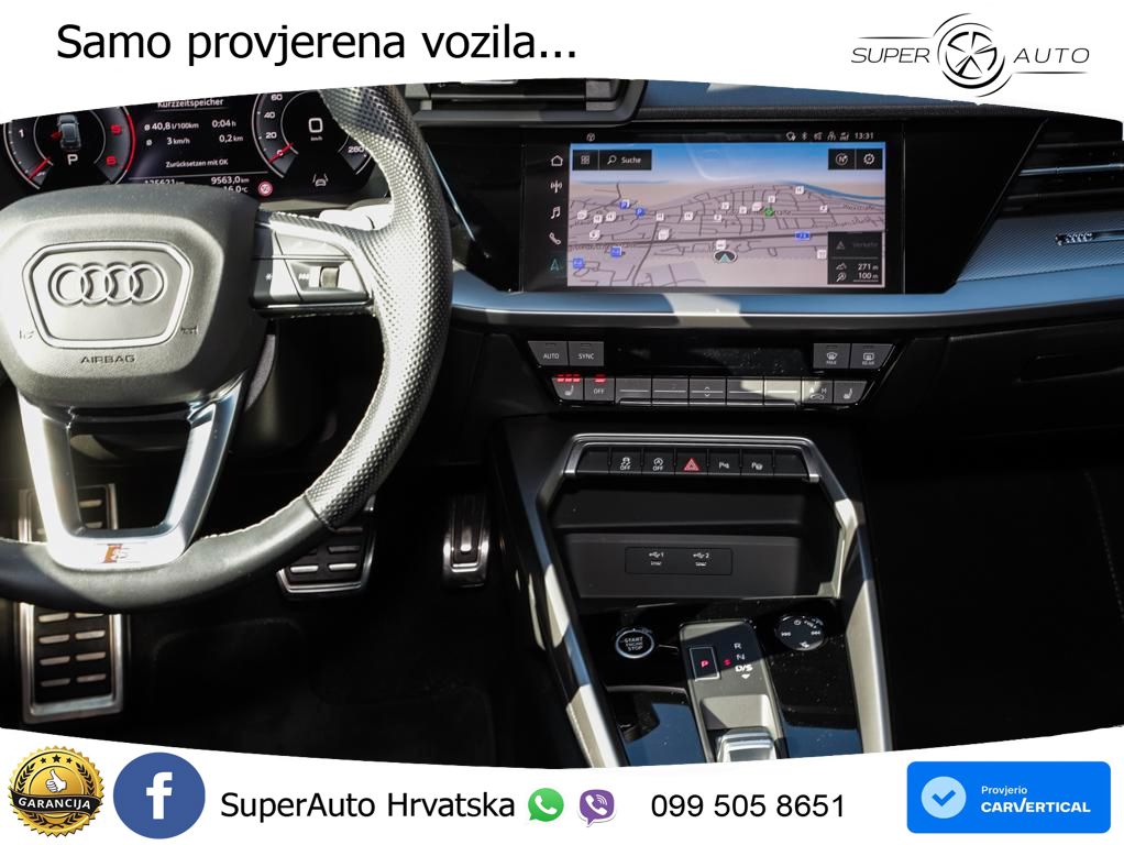 Audi A3 35 TDI (150 KS) S tronic 2x S line LED+GR SJED+ACC