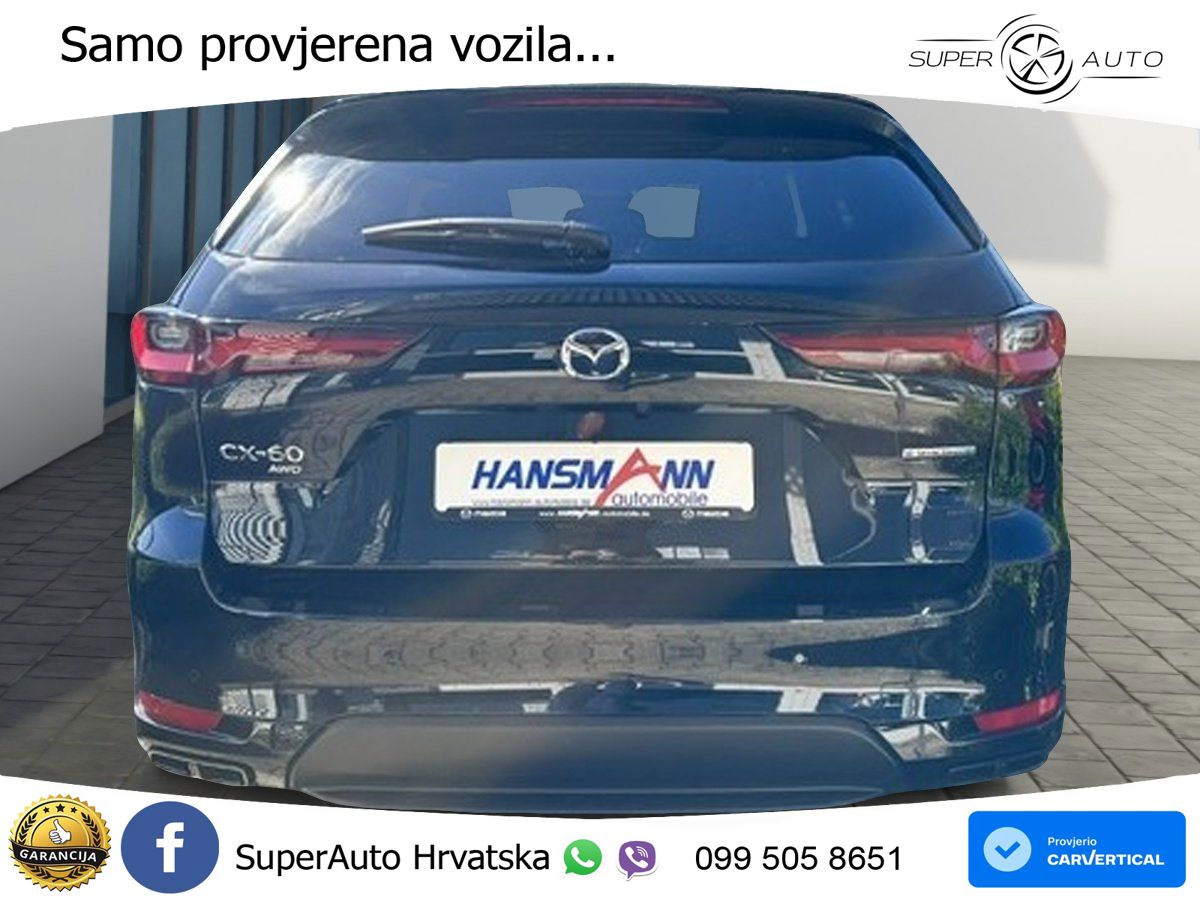 Mazda CX-60 2.5 e-Skyactiv (328 KS) AWD Automatic MATRIX+GR SJED+KAM