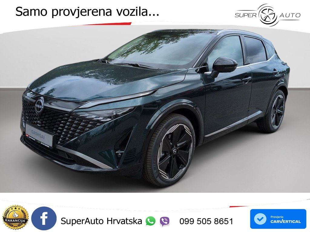 Nissan Qashqai 1.3 DIG-T (158 KS) Xtronic Tekna LED+GR SJED+ACC