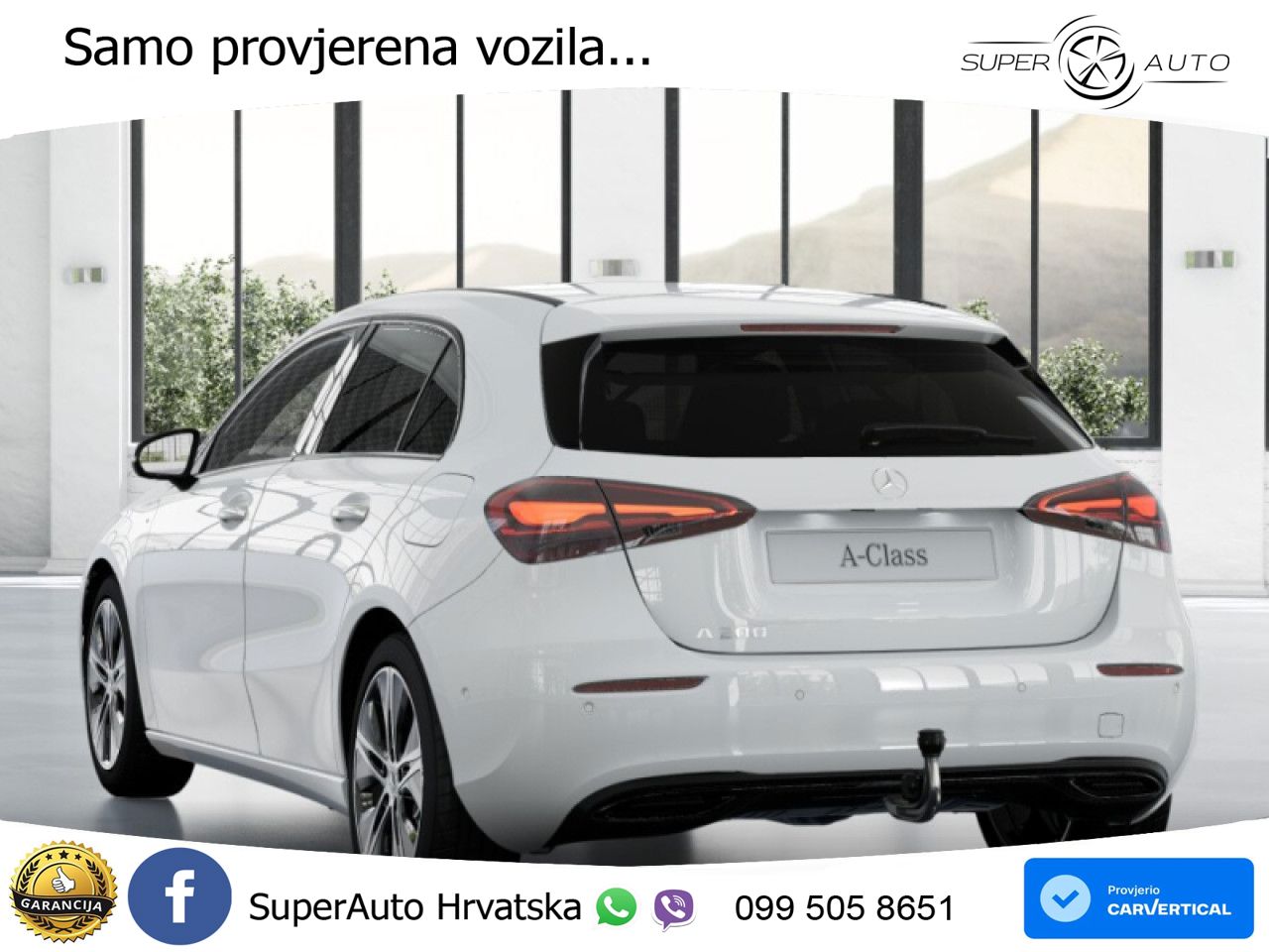 Mercedes-Benz A 200 7G-DCT LED+GR SJED+ACC