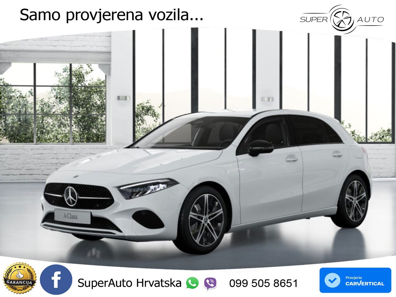 Mercedes-Benz A 200 7G-DCT LED+GR SJED+ACC
