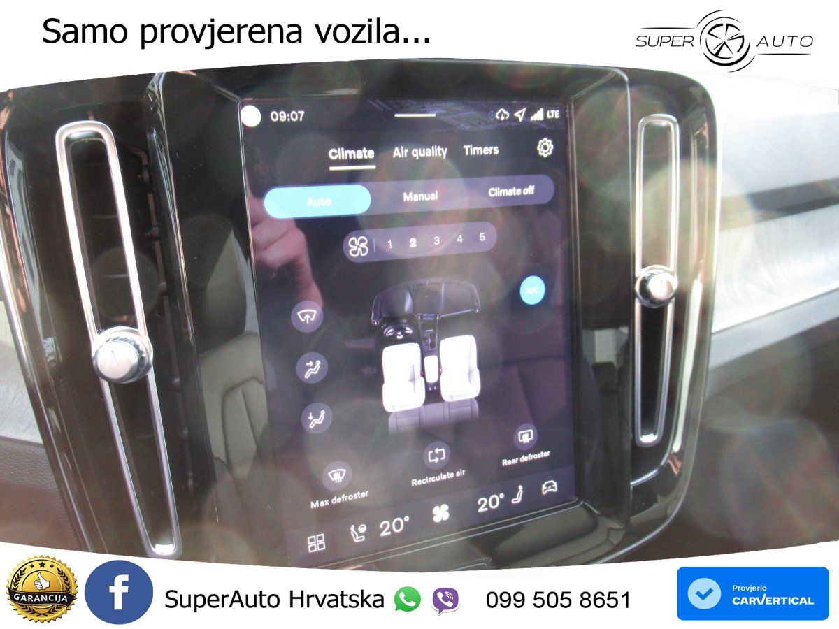 Volvo XC40 2.0 B3 163 KS Automatic LED+GR SJED+ACC