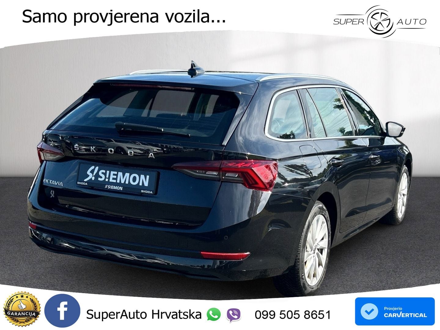 Škoda Octavia Combi 2.0 TDI (150 KS) DSG LED+GR SJED+ACC