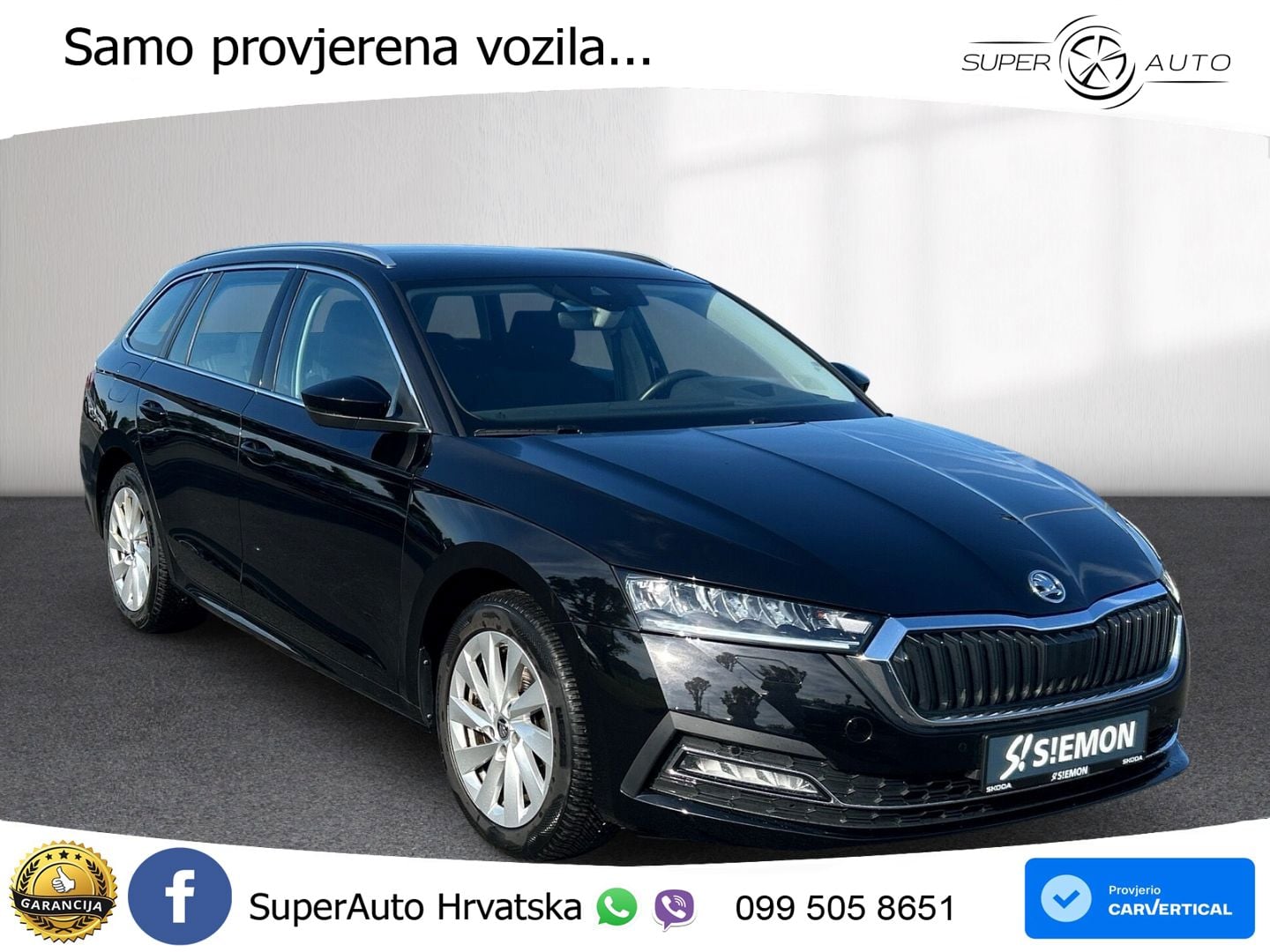 Škoda Octavia Combi 2.0 TDI (150 KS) DSG LED+GR SJED+ACC