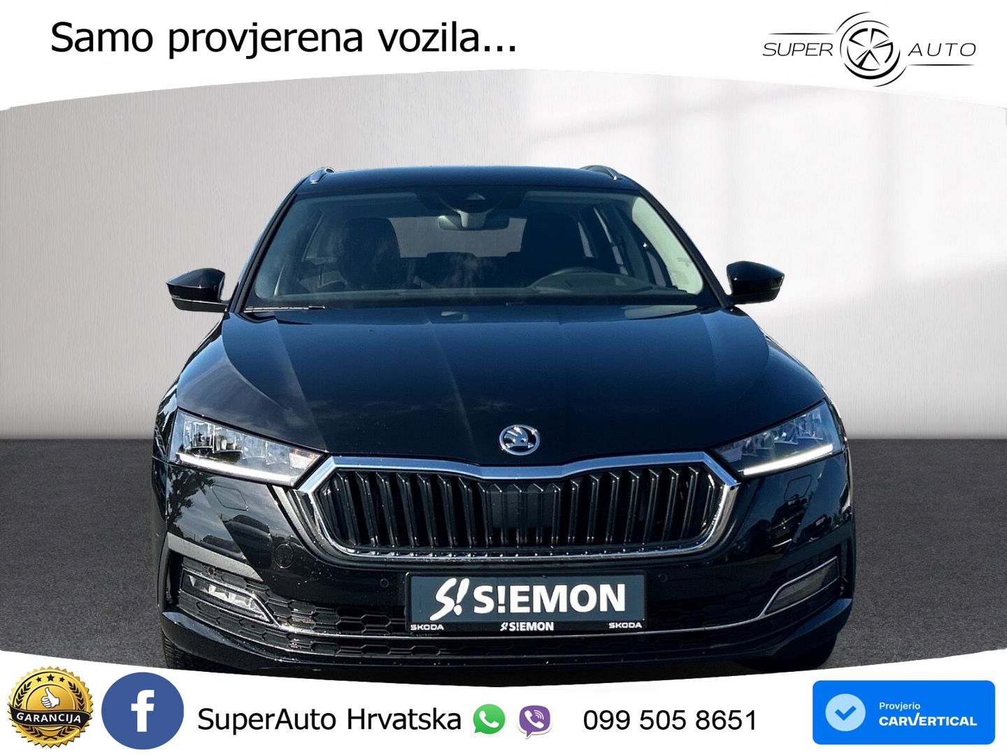 Škoda Octavia Combi 2.0 TDI (150 KS) DSG LED+GR SJED+ACC