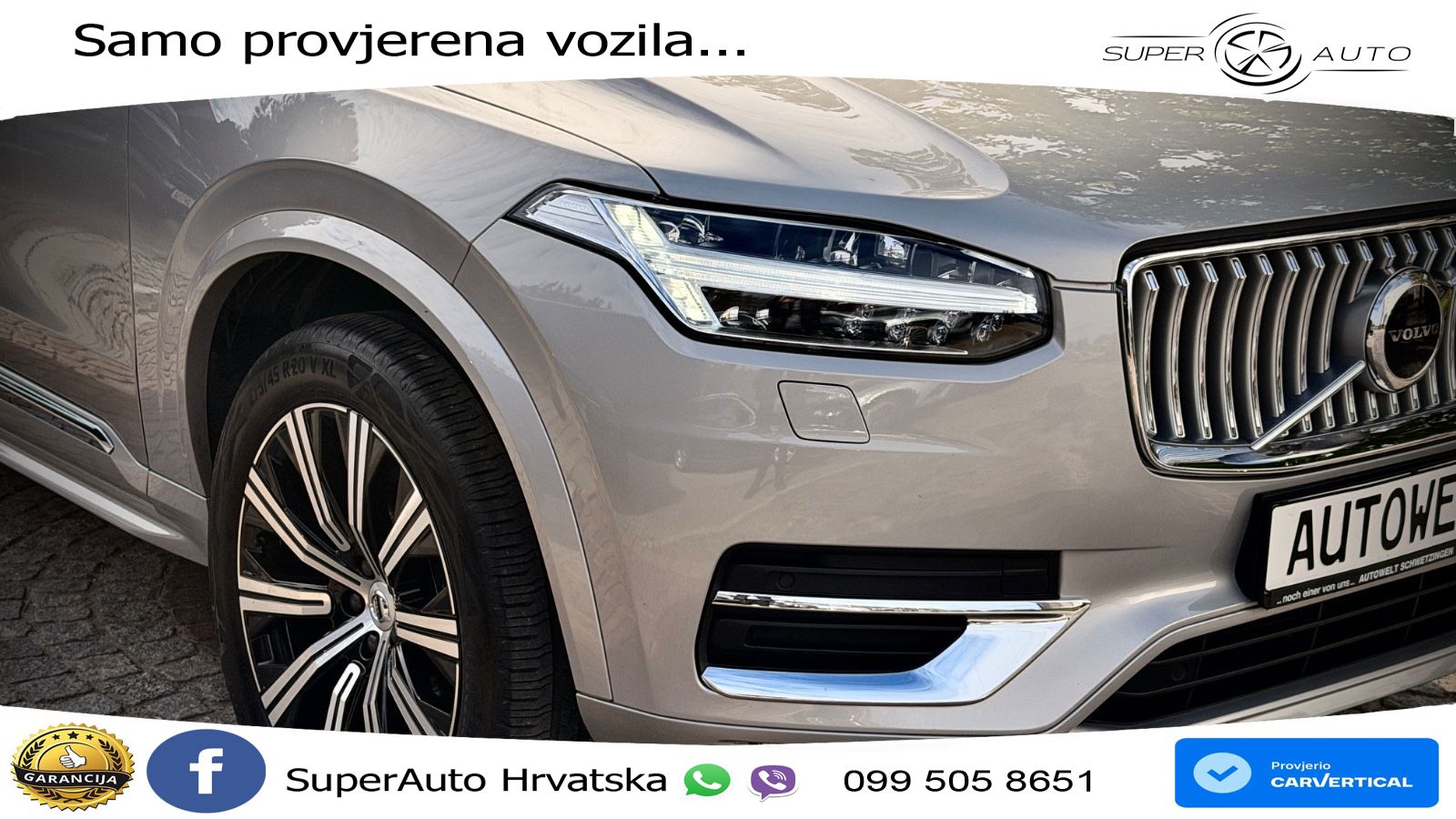 Volvo XC90 2.0 B5 Diesel AWD Automatic LED+GR SJED+ACC