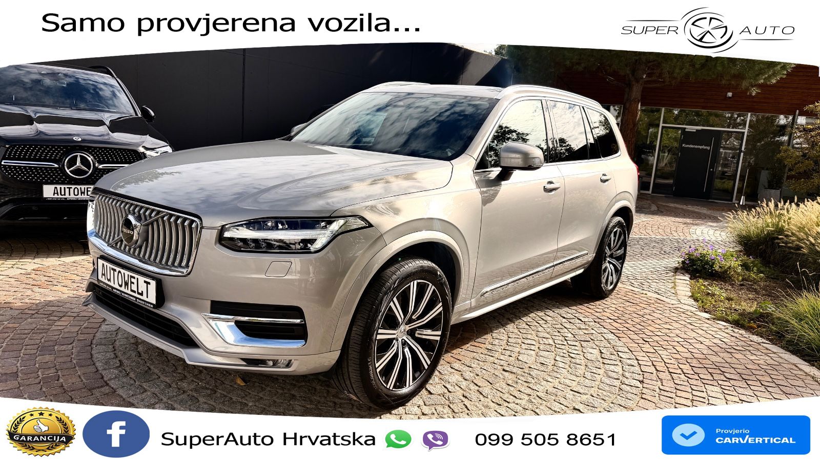Volvo XC90 2.0 B5 Diesel AWD Automatic LED+GR SJED+ACC