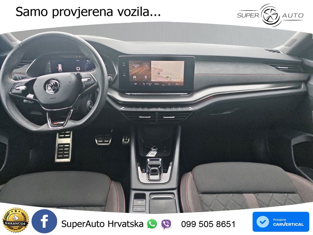 Škoda Octavia Combi RS 2.0 TDI (200 KS) DSG LED+GR SJED+ACC