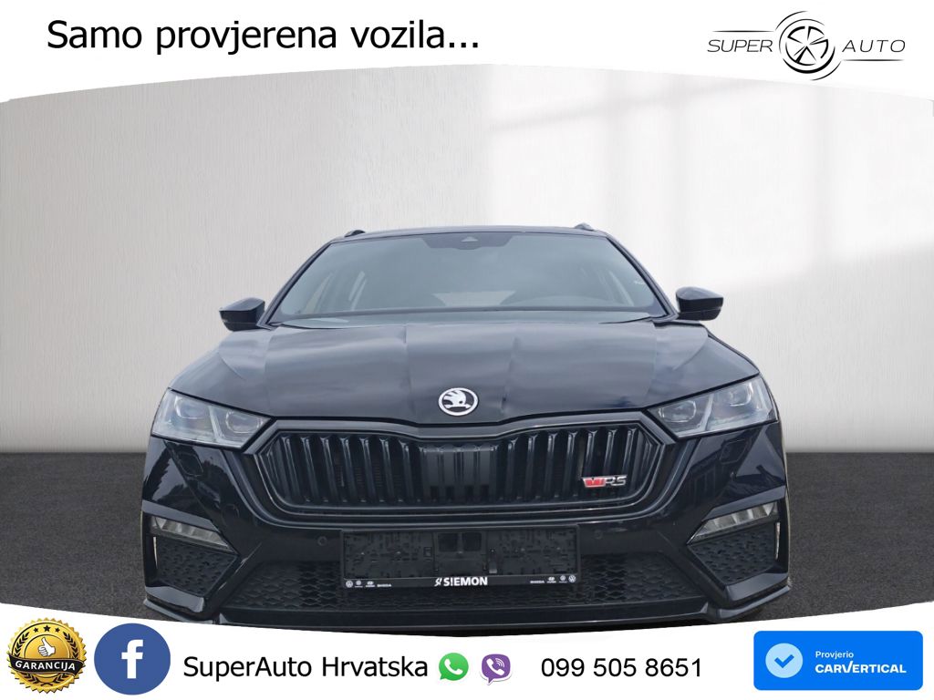 Škoda Octavia Combi RS 2.0 TDI (200 KS) DSG LED+GR SJED+ACC