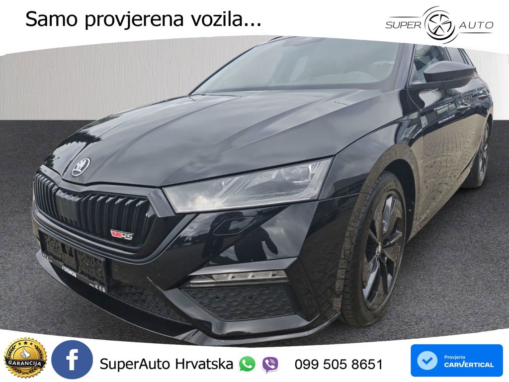 Škoda Octavia Combi RS 2.0 TDI (200 KS) DSG LED+GR SJED+ACC