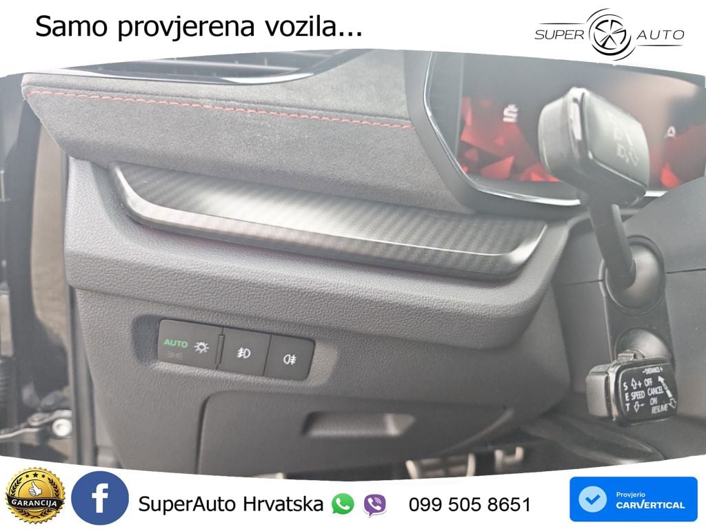 Škoda Octavia Combi RS 2.0 TDI (200 KS) DSG LED+GR SJED+ACC