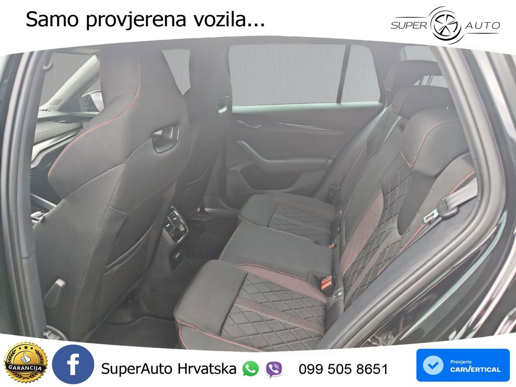 Škoda Octavia Combi RS 2.0 TDI (200 KS) DSG LED+GR SJED+ACC
