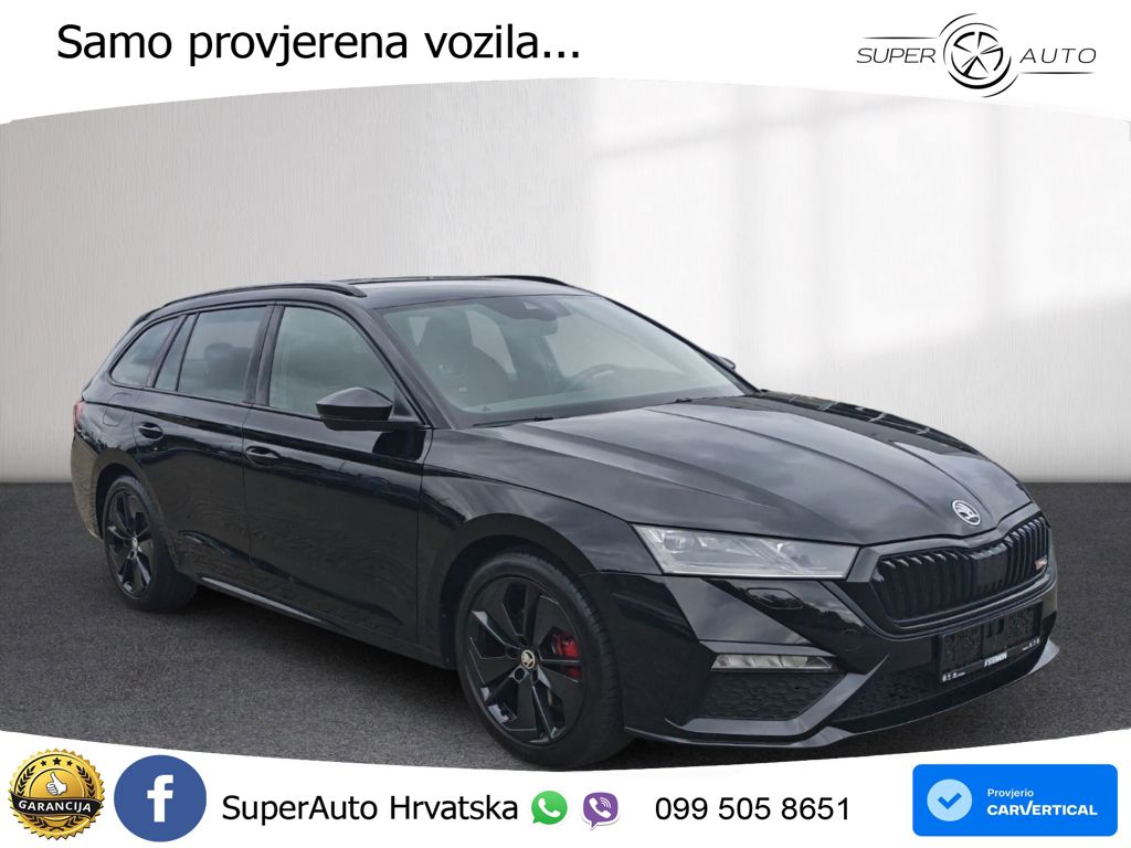 Škoda Octavia Combi RS 2.0 TDI (200 KS) DSG LED+GR SJED+ACC
