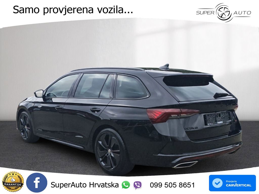Škoda Octavia Combi RS 2.0 TDI (200 KS) DSG LED+GR SJED+ACC