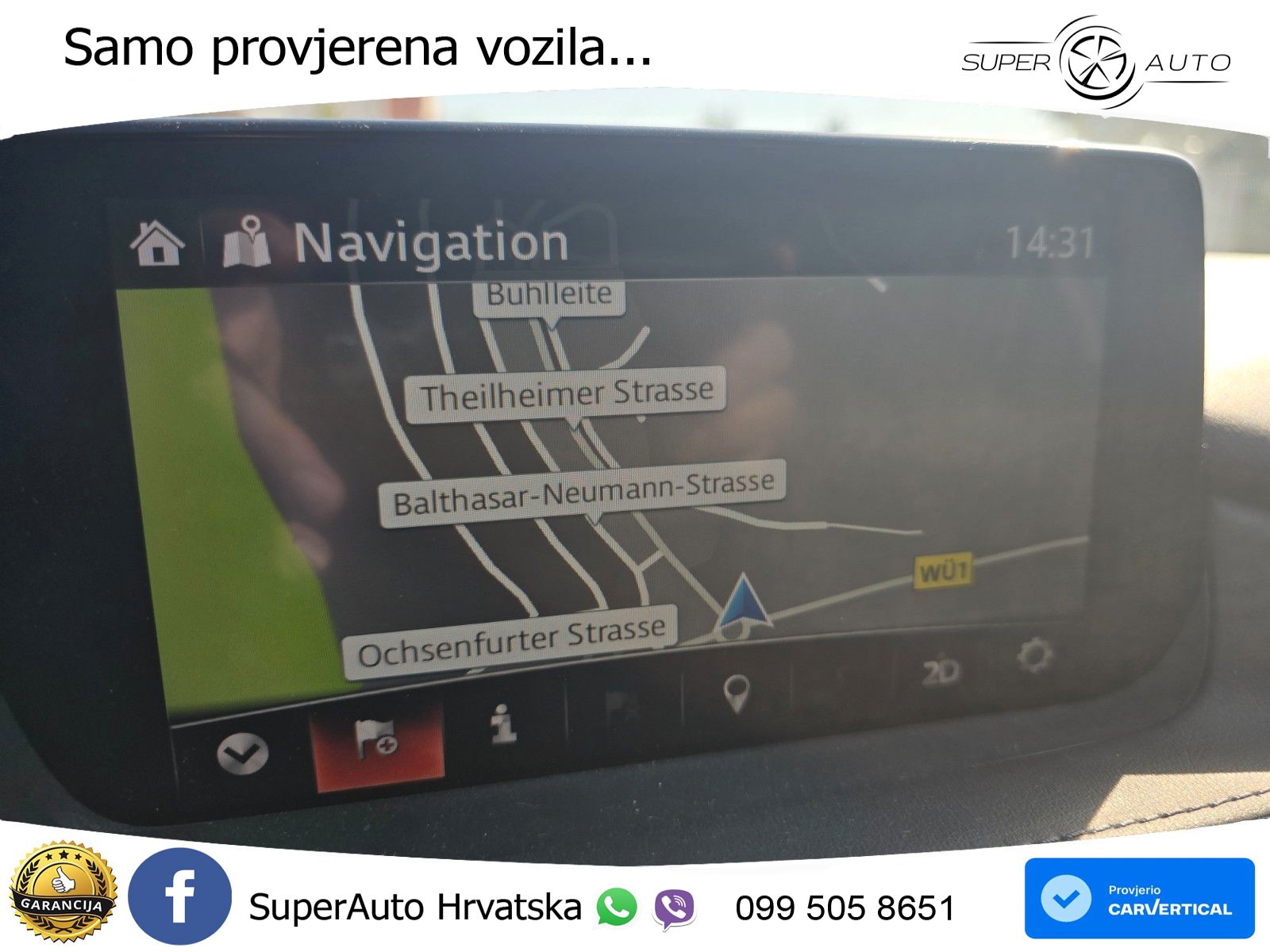 Mazda 6 Sport Combi 2.0 SKYACTIV-G (165 KS) LED+GR SJED+ACC