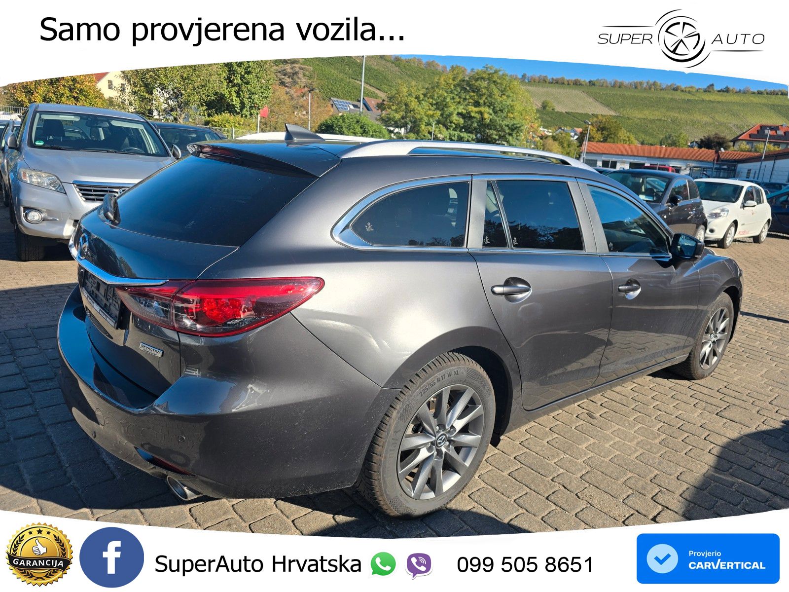 Mazda 6 Sport Combi 2.0 SKYACTIV-G (165 KS) LED+GR SJED+ACC