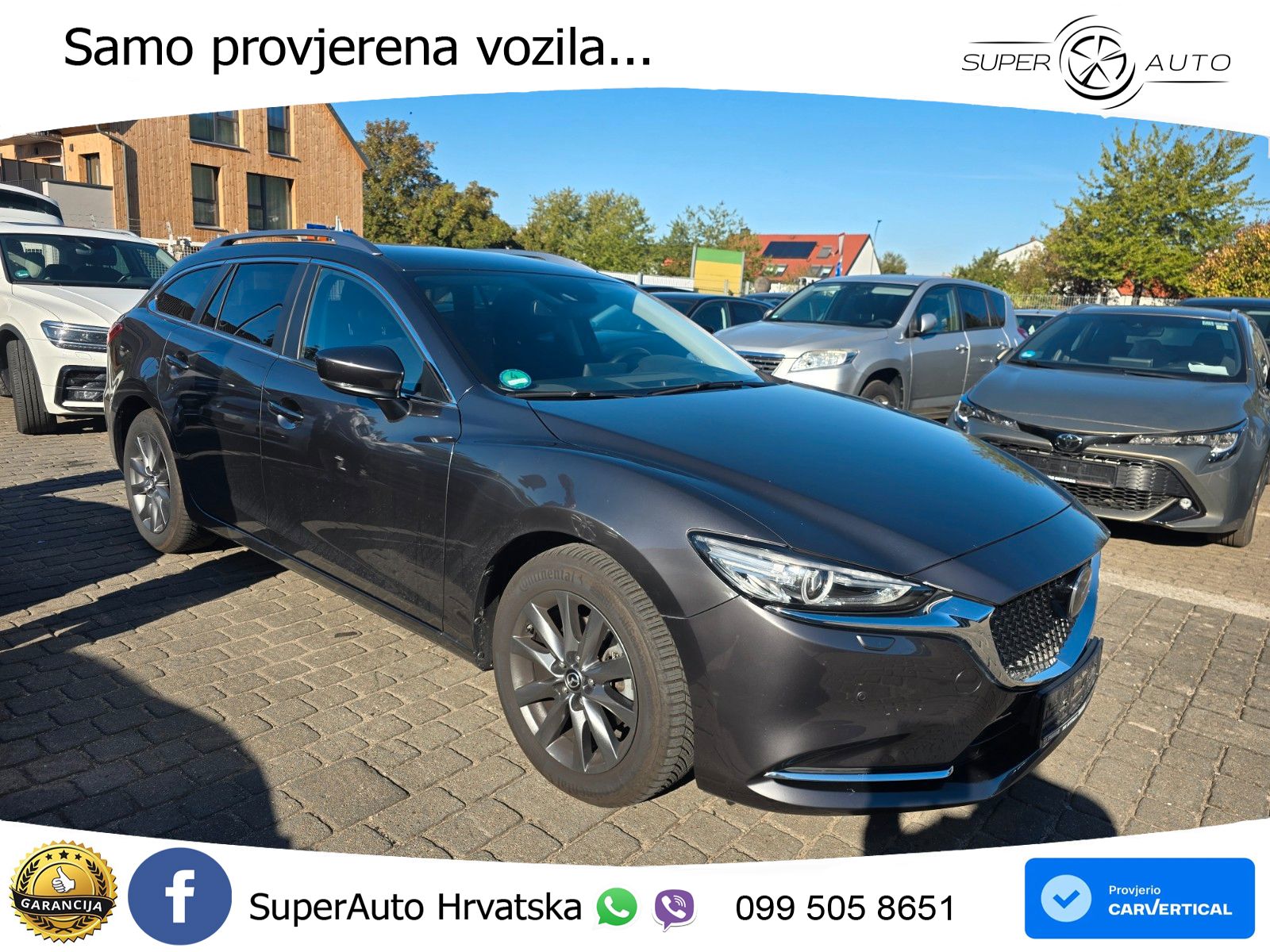 Mazda 6 Sport Combi 2.0 SKYACTIV-G (165 KS) LED+GR SJED+ACC