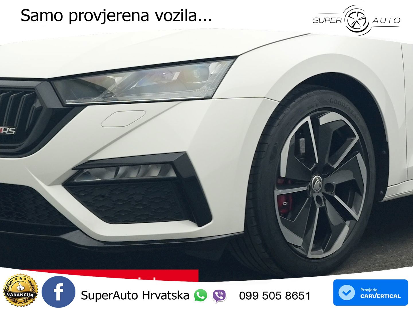 Škoda Octavia Combi RS 2.0 TDI (200 KS) 4x4 DSG LED+GR SJED+ACC