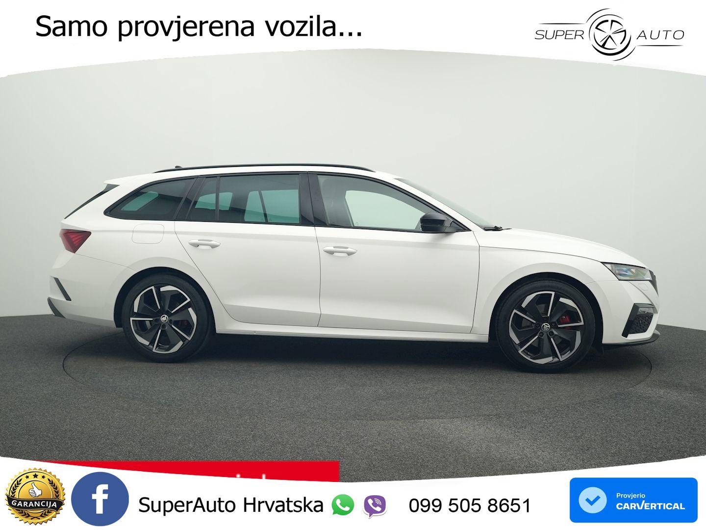 Škoda Octavia Combi RS 2.0 TDI (200 KS) 4x4 DSG LED+GR SJED+ACC