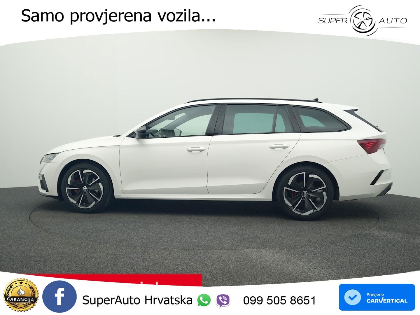 Škoda Octavia Combi RS 2.0 TDI (200 KS) 4x4 DSG LED+GR SJED+ACC