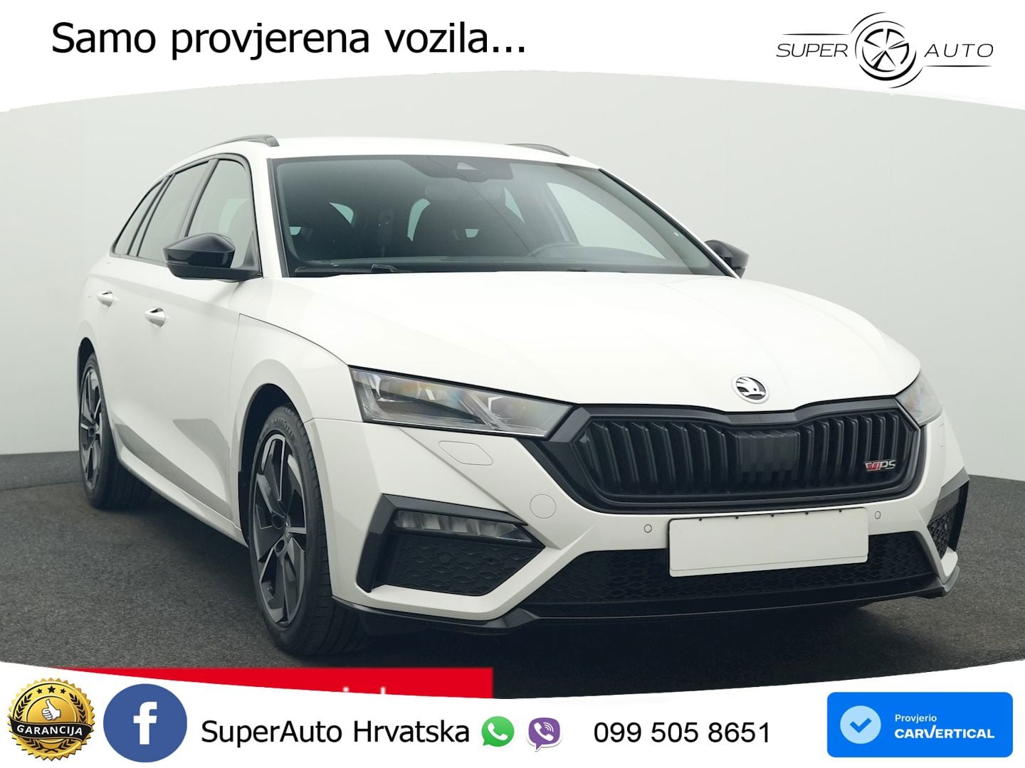 Škoda Octavia Combi RS 2.0 TDI (200 KS) 4x4 DSG LED+GR SJED+ACC