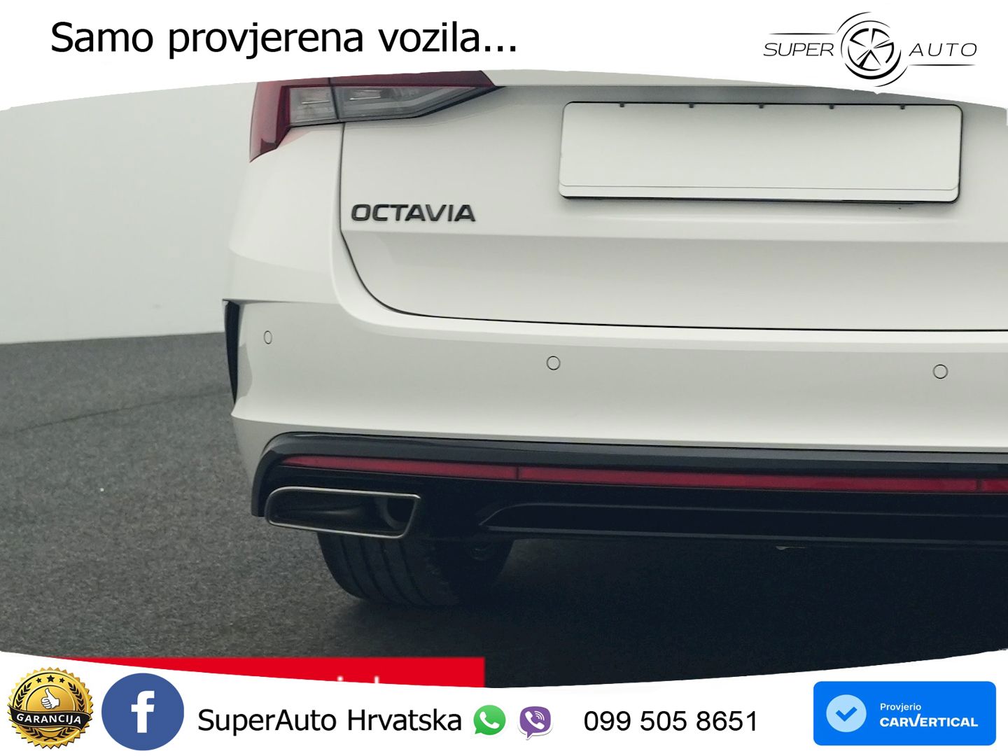 Škoda Octavia Combi RS 2.0 TDI (200 KS) 4x4 DSG LED+GR SJED+ACC