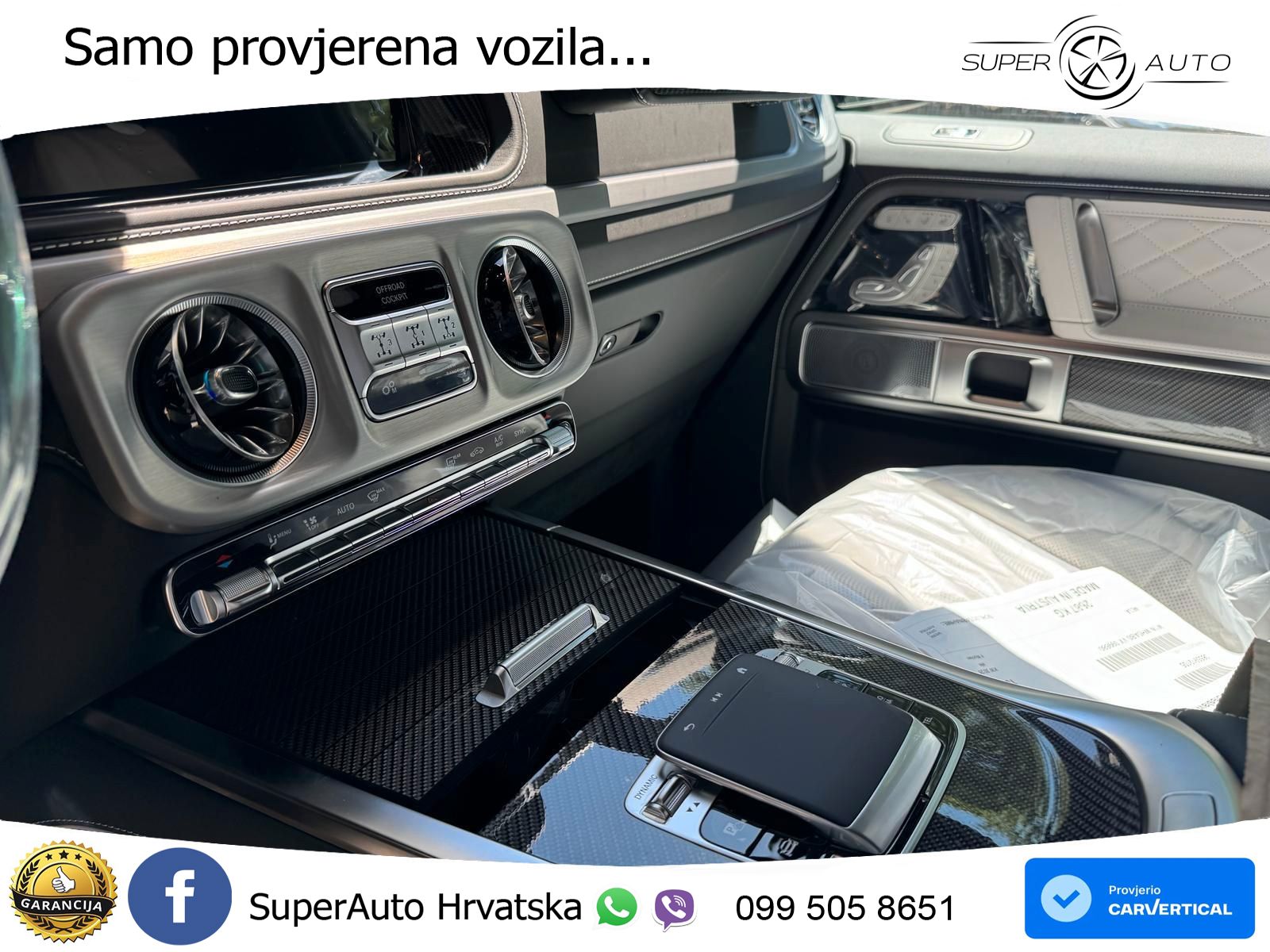 Mercedes AMG G 63 Long V8 (585 KS) 4MATIC 9G-TRONIC AMG SPEEDSHIFT TCT LED+GR SJED+ACC